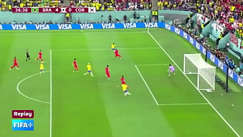 Brasil menggebuki Korea dalam posisi doggy