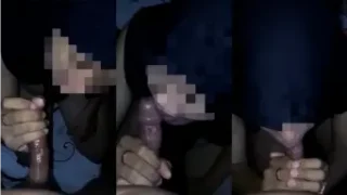 Cewek Berhijab yang Mahir Mengulum Kontol