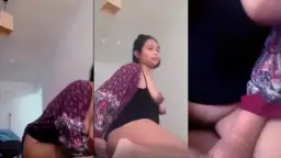 Gadis SMK Kesehatan yang Menggoda dengan Seragam Ketat