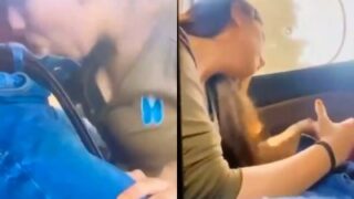 Video panas cewek ngentot di mobil, ngewe sambil nyepong kontol