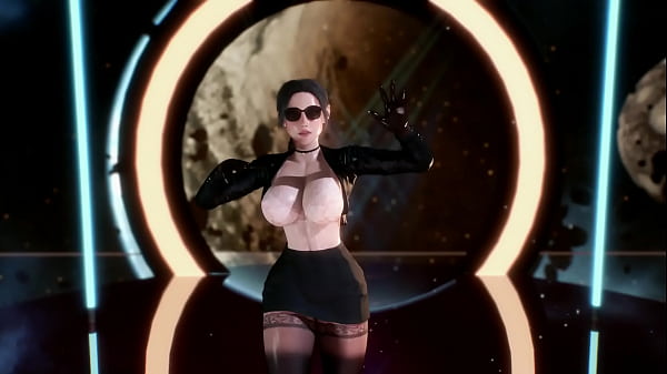 Gadis Korea Berpaha Montok Menari dengan Gerakan 3D yang Menggoda
