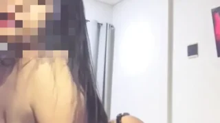 Kind beautiful girl rocking