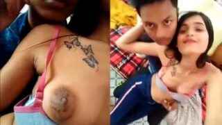 Cowok ganas puaskan nafsu di kamar hotel bersama cewek desi bugil
