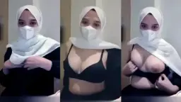 Gadis Berjilbab Putih yang Menggoda dan Bergairah