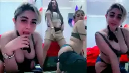 Rosy dan Sahabatnya yang Menggoyang Ranjang dengan Liar