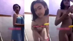 Video Syakirah Mandi Telanjang Bulat yang Bikin Geli