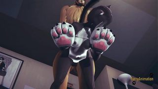 Rubah Menggila, Kucing Terisi Penuh Sperma – Hentai Yiff Jepang 3D yang Membakar Nafsu
