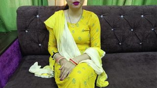 Bhabhi panas digoyang keras oleh devar yang sangat horny, adegan chudai seksi dalam bahasa Hindi