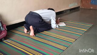 Gadis perawan kuliah digitui guru les privat sampai puas.