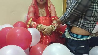 Malam Pertama Pengantin Desi Cantik dan Seksi Dihardiki Suami