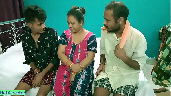 Bibiku yang Bergairah Berbagi! Adegan Tiga Sekawan Seksi Terbaru