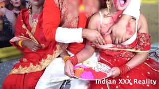 Pesta Holi India yang Panas: Adegan Ranjang Penuh Gairah dalam Bahasa Hindi