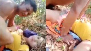Pasangan Nepal bercinta liar di tengah hutan belantara