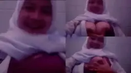 Payudara Montok Siswi Berjilbab di Sekolah