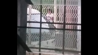 Tetangga Cewek Desi Langsing Ketahuan Lagi Main
