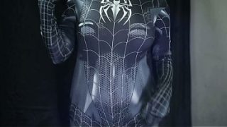 NGENTOT GILA CEWEK INDO COSPLAY SPIDERMAN, MEMEKNYA BASAH BANGEET SAMPE MELELEH!