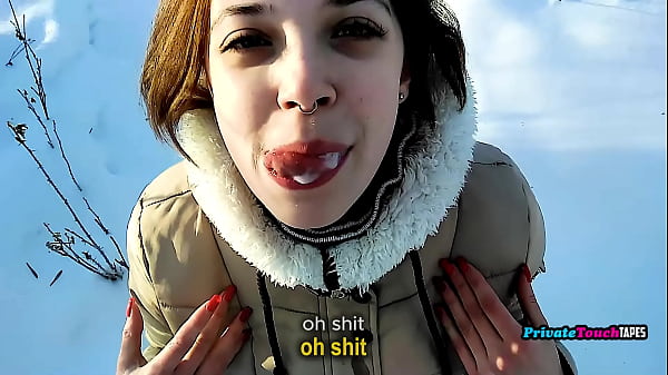 Blowjob panas di luar rumah sama adik tiri Rusia bikin ketagihan