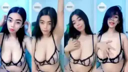 Ica Menggoda dengan Goyang Bikini yang Bikin Sange