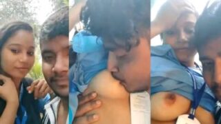 Pesta payudara mahasiswi di alam terbuka