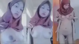 Siswi Berjilbab Pramuka yang Menggoda Buat Pacar
