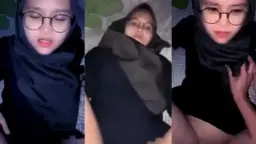 Hijabers cakep kacamata lagi ngentot viral abis