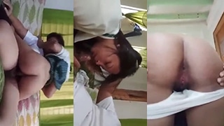 Kakak sama Adik abis dijemput sekolah langsung ngewe, gak tahan lagi.