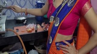 Video mesum desi India, pasangan main di dapur