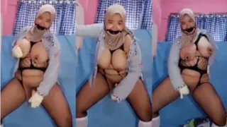Viral Hijab Tobrut, Kostum BDSM-nya Bikin Colmek Nggak Tahan