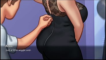 Ibu Tiri Mengakhiri Percakapan dengan Satu Senyuman Nakal yang Bikin Mendingan (18+)