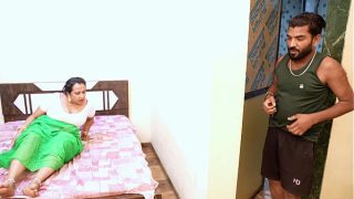 Desi bhabhi lagi digebukin di ranjang, crot terus.