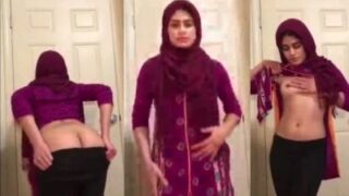 Gadis 18 tahun pamer tetek mulus di video mesum Pakistan