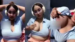 Toket gede Lisa Chan TikToker bikin ngaceng.