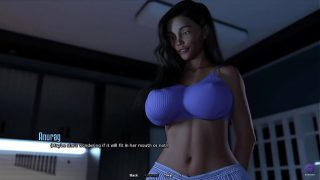 Tete tiri kena basah liat adik tiri mesum col* sambil ngemong celana dalemnya – film bokep 3D hentai panas – hidup di Santa County