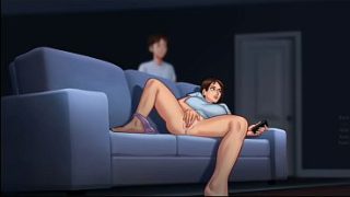 Satu Tatapan Mama Tiri Bikin Hari Ini Panas dan Basah (18+)