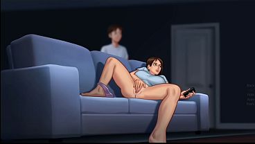 Satu Tatapan Mama Tiri Bikin Hari Ini Panas dan Basah (18+)