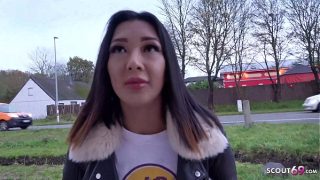 Jerman Ngentot Cewek Thailand ABG Kitty Dari Flensburg Pas Casting Jalanan Beneran
