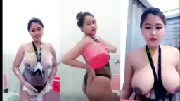 Wiwin montok mandi, bikin lihat meleleh.